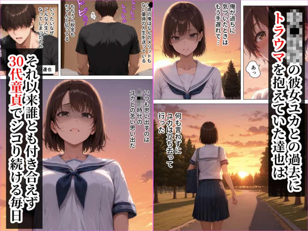 むちむち人妻になった元カノと同窓会で再会した童貞の濃密H 〜今日は私のカラダ好きに使って〜1