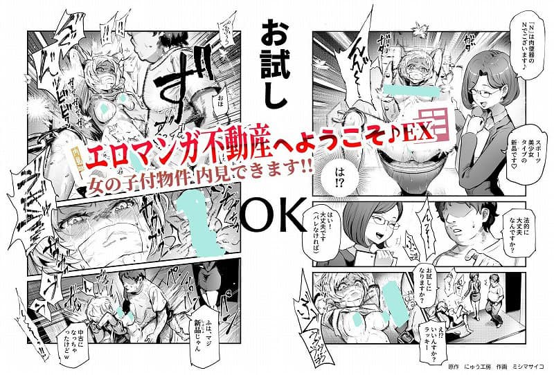 エロマンガ不動産へようこそ♪EX 女の子付物件内見できます！！2