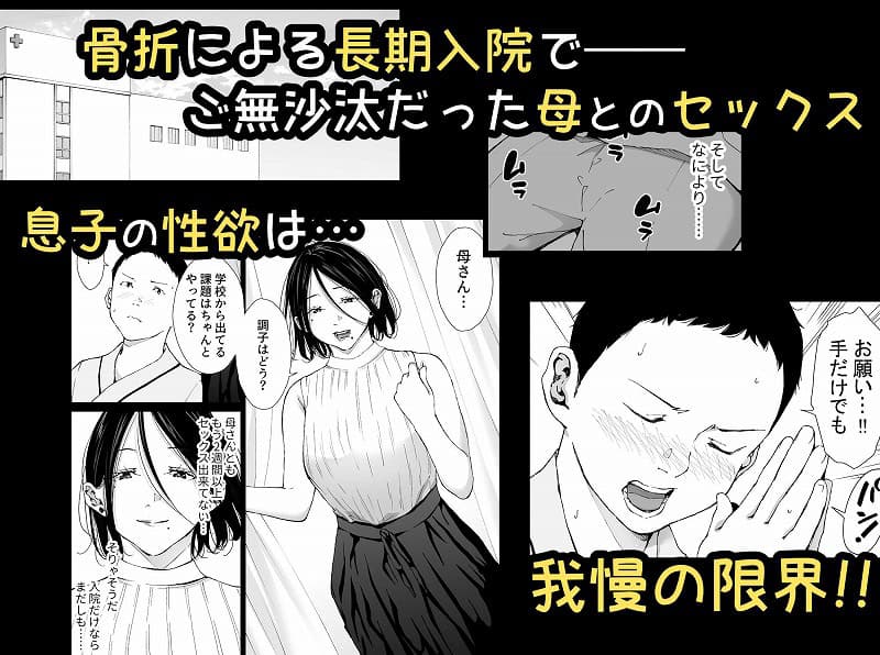 僕の大好きな母さんと思う存分セックスできる日 5ひげふらい1 (2)
