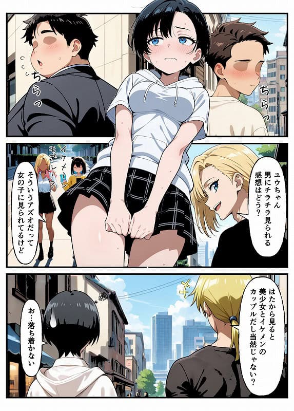 性転換希望調査に僕だけ希望するで出した結果、本当に女の子になってしまった話 モザイク版_page_11_b